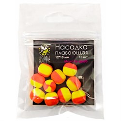 Насадка плавающая двухцветная LION BAITS Монстр краб 12х10мм 10шт - фото 21463