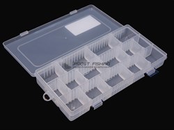 Коробка HITFISH 230х110х35 / 15 отд, парное крепление - фото 21721