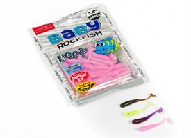 Виброхвосты съедобные LJ Pro Series BABY ROCKFISH