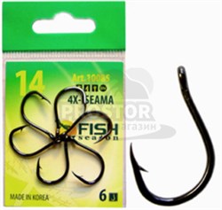 Крючок FISH Season 4X-ISEAMA №15 - фото 11093