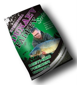 Прикормка Dunaev Fadeev 1кг Feeder method green - фото 11416