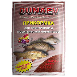 Прикормка Dunaev Классика 0,9кг Карп Тутти-фрутти - фото 11542