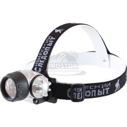 Фонарь налобн.Следопыт ЦИКЛОП 12Led, 4 режима, 3хААА, PF-PFL-HL16 - фото 12283
