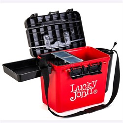 Ящик рыболовный зимний Lucky John (из 6-ти частей) 38x26x31.5cm - фото 12693