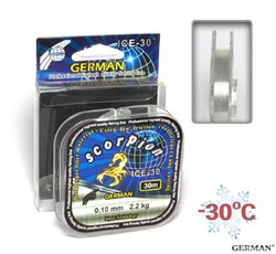 Леска German Ise Scorpion 0,12мм / 2.6кг / 30м - фото 12844