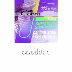 Крючки Cobra Viking 115NSB №8 - фото 13762