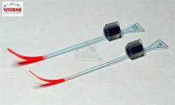 Кивок из рентгеновской плёнки Уловка гнутый р.XL / Тест 0,7-1.1гр - фото 14857