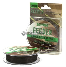 Плетёный шнур HITFISH Feeder Braid 4x 125м 0.17мм / 7,0кг - фото 15584