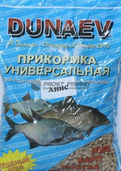 Прикормка Dunaev Классика 0,9кг  Анис в гранулах - фото 15884