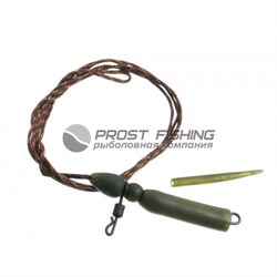 Готовая оснастка Лидкора Carp Pro Helicopter Heavy Rig 70см / 45lb - фото 16183