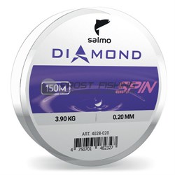 Леска Salmo Diamond Spin 150м / 0,22мм / 4.65кг - фото 16534