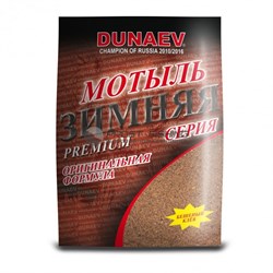 Прикормка зимняя Dunaev Ice Premium 0,9кг мотыль - фото 17102