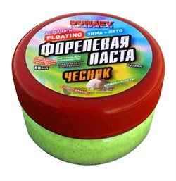 Паста Dunaev 50мл Форель Чеснок Зеленая - фото 17664