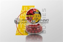 Бойлы Ultrabaits насадоч. 14мм банка 100гр Клубника джем - фото 17748