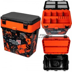 Ящик зим.пласт. Тонар Helios FISHBOX Shark 19л односекц 25х39/50х38см - фото 18253