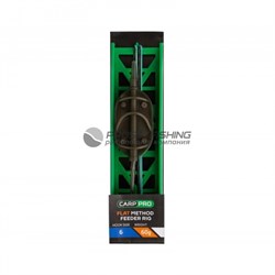 Оснастка на ледкоре Carp Pro  Flat Method Feeder  №6 60г - фото 18542