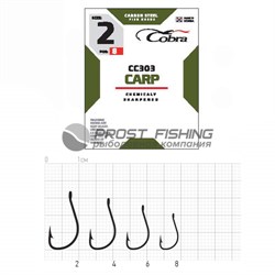 Крючок Cobra CC303 Carp №6 - фото 19080