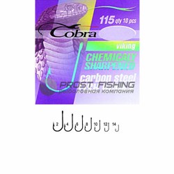 Крючки Cobra Viking 115NSB №6 - фото 19089