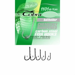 Крючки Cobra Baitholder 1101NSB №6 - фото 19091