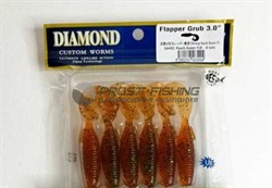 Съедобн.силикон Diamond Flapper Grub  3.0 #02 - фото 19477
