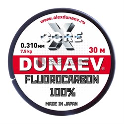 Леска Dunaev Fluorocarbon 100% 30м / 0.310мм / 7,5кг - фото 19582