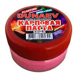 Паста Dunaev 50мл Карп Клубника - фото 21246
