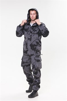 Костюм Горка рип флис разм.48-50 Black dots - фото 22199