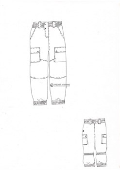 Костюм горка рип флис разм.44-46 Мишень 1205-3 - фото 22314