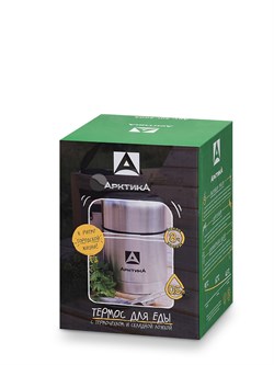 Термос Арктика с широким горлом и чехлом 301-500А - фото 22477