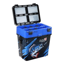 Ящик рыболовный зимний ICE FISHING синий (HS-IB-19-IFB) Helios - фото 22545