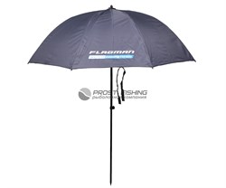 FLAGMAN Зонт рыболовный Match Competition серый нейлон d2.2м - фото 22950