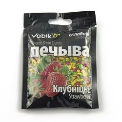 Компонент прикормки Vabik Печиво Mix Клубника 35гр - фото 23022