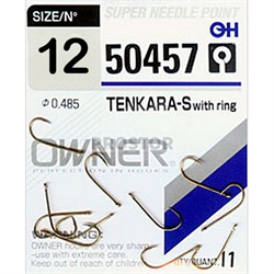 Крючок Owner Tenkara Straight 50457 №12 - фото 7170