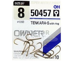 Крючок Owner Tenkara Straight 50457 №8 - фото 7174