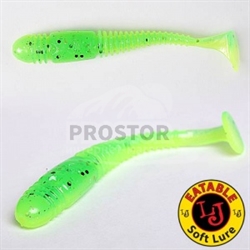 Виброхвосты съедобные LJ Pro Series TIOGA FAT 3.9in(10.00)/T18 5шт. - фото 8072