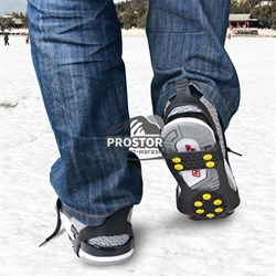 Ледоступы NON SLIP 10 шип.р XL(42-46) - фото 8531