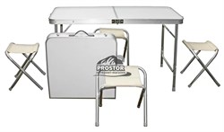 Стол кейс + четыре стульчика 1200х600х700 - фото 8602