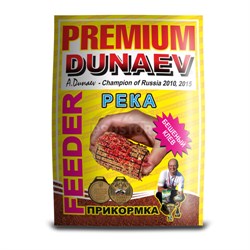 Прикормка Dunaev Premium 1кг Feeder река красная - фото 9069