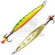 Блесна зимняя EcoPro SPY-80.подв.тр/кап 80мм/20гр.FTG