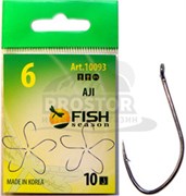 Крючок Fish Season Aji-Ring BN №8 10093-08F