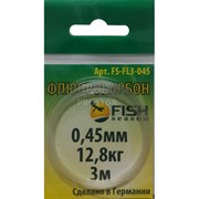 Поводковый мат.Флюрокарбон FISH Season 0.50мм / 14.3кг / 3м