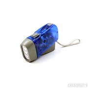 Фонарь ручной Следопыт Динамо 3Led