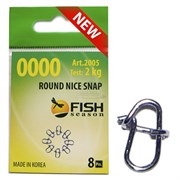 Карабин Fish Season Round Nice №0