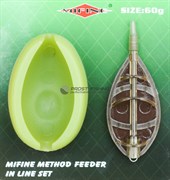 Кормушка с пресс-формой Mifine 58031-60 Method 60гр