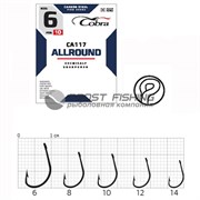 Крючок Cobra CA117 Allround №10