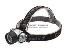 Фонарь налобн.Следопыт ЦИКЛОП 1Led, 2 режима, 3хААА, PF-PFL-HL44