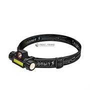 Фонарь налобн Следопыт Спектр 1Led+1Cob Акк. 220V/USB