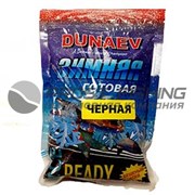 Прикормка зимняя Dunaev готовая Ice Ready 0,5кг Чёрная