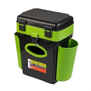 Ящик зимний Helios FISHBOX 23x31/43x40см 10л(зелёный)