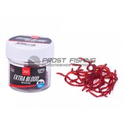 Насадки искусственные съедобные LJ Pro Series EXTRA BLOOD WORM мотыль 200шт.
